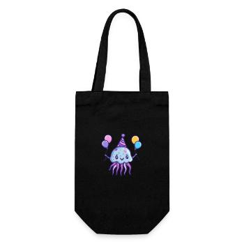 Méduse Anniversaire Bande Dessinée - Sac à bouteille - noir - Devant