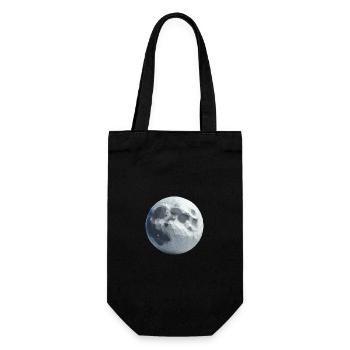 Polygone de la Lune - Sac à bouteille - noir - Devant