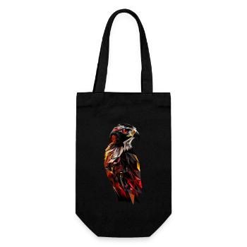 Falke - Geschenkbeutel für Flaschen - Schwarz - Vorne