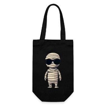 Mumie Halloween Sonnenbrille - Geschenkbeutel für Flaschen - Schwarz - Vorne