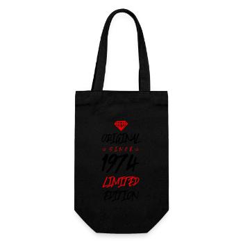 1974 Limited Edition - Gift Bag for Bottles - black - Front