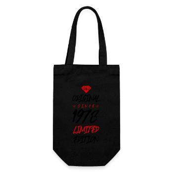 1978 Limited Edition - Gift Bag for Bottles - black - Front