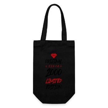 2000 Limited Edition - Gift Bag for Bottles - black - Front