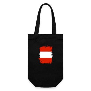 Drapeau de l’Autriche Autriche Drapeau autrichien AT - Sac à bouteille - noir - Devant