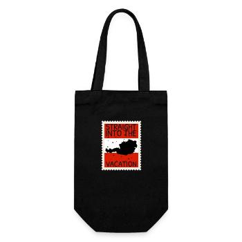 Austria Flag Austria Austrian Flag AT - Gift Bag for Bottles - black - Front