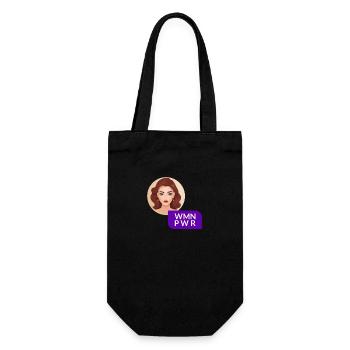 WMN PWR - Visage Féminin - 06 - Sac à bouteille - noir - Devant