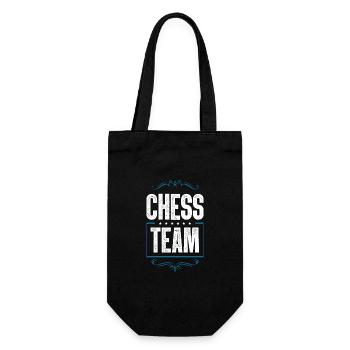 Chess Crew - Gift Bag for Bottles - black - Front