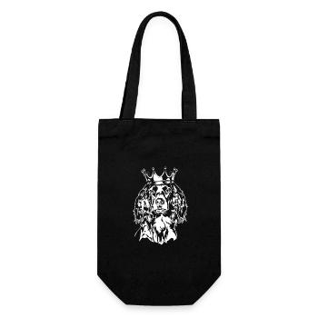 Kleiner Münsterländer Krone Dogs Dog Wilsigns - Gift Bag for Bottles - black - Front
