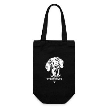 Braque de Weimar Papa Chiens Chien Chasse Chiens Wilsigns - Sac à bouteille - noir - Devant