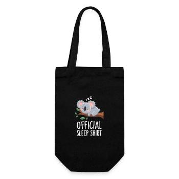 Koala Koala Koala Bear Animal - Gift Bag for Bottles - black - Front