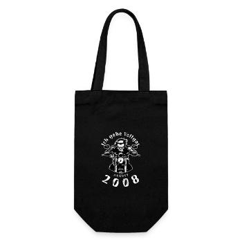 16ème anniversaire Je tourne à plein régime depuis 08/2008 - Sac à bouteille - noir - Devant