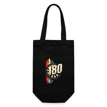 Darts 180 Dartboard Triple Dart Dartpfeil - Geschenkbeutel für Flaschen - Schwarz - Vorne
