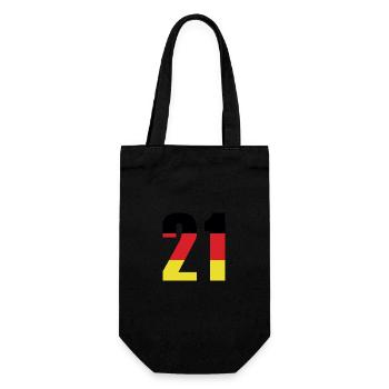 Maillot 21 Numéro Allemagne - Sac à bouteille - noir - Devant