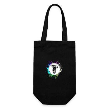 Koch skull icon - Gift Bag for Bottles - black - Front
