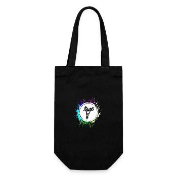Saddle icon - Gift Bag for Bottles - black - Front