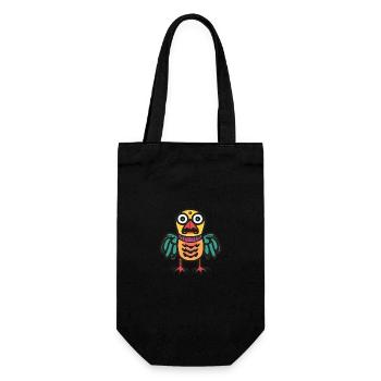 Turkey Halloween Animal - Gift Bag for Bottles - black - Front