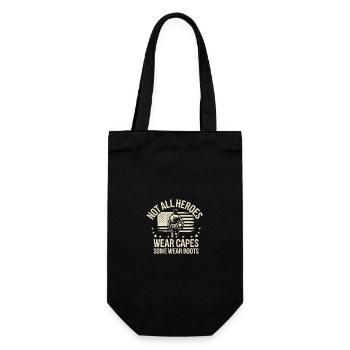 Soldat militaire vétéran - Sac à bouteille - noir - Devant