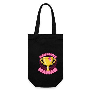 meilleure maman - Sac à bouteille - noir - Devant