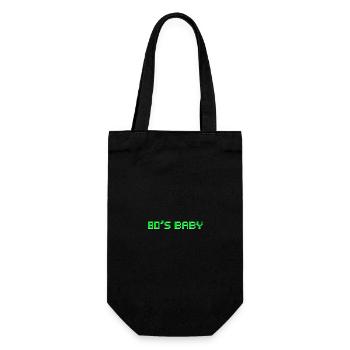 Of the eighty baby - Gift Bag for Bottles - black - Front