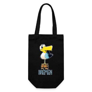 drôle de Moewe de Brême - Sac à bouteille - noir - Devant
