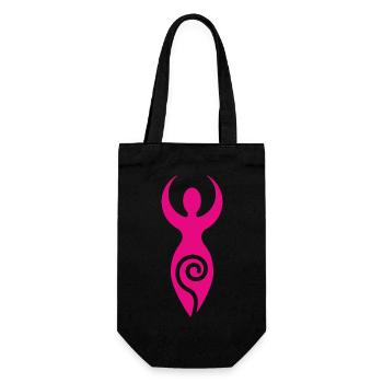 Déesse - Sac à bouteille - noir - Devant