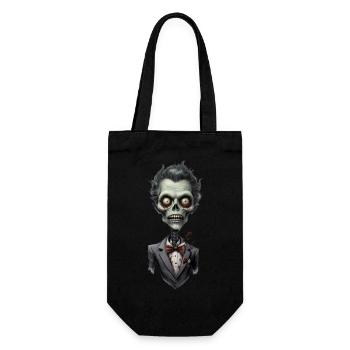 ZOMBIE in costume 15 - Gift Bag for Bottles - black - Front