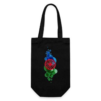 115552801 335232532 115552801 18 16 - Geschenkbeutel für Flaschen - Schwarz - Vorne