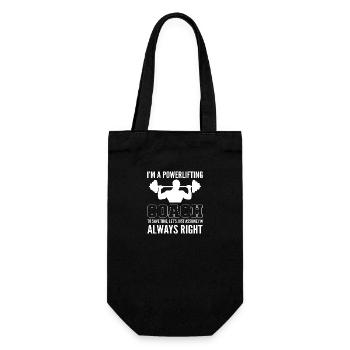 Fitness - Gift Bag for Bottles - black - Front