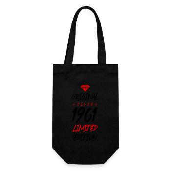 1961 Limited Edition - Gift Bag for Bottles - black - Front