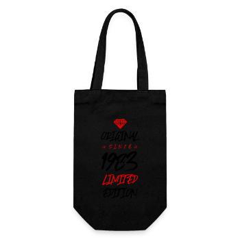 1983 Limited Edition - Gift Bag for Bottles - black - Front