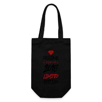 2018 Limited Edition - Gift Bag for Bottles - black - Front