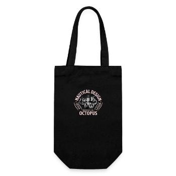 Octopus - Conception nautique - Sac à bouteille - noir - Devant