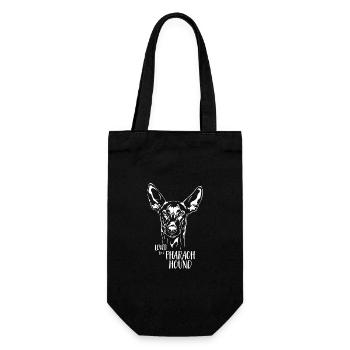 Aimé par un chien de chasse pharaon Chien Dicton - Sac à bouteille - noir - Devant