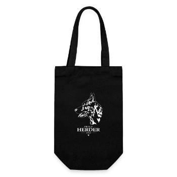 Herder Dad Dog Dog Wilsigns - Gift Bag for Bottles - black - Front