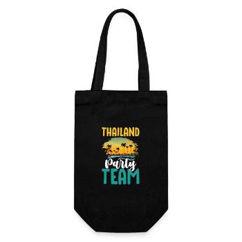 Thailand Party Team - Gift Bag for Bottles - black - Front