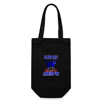 BLUE CAT WHAT ARE YOU LOOKING FOR - Sac à bouteille - noir - Devant