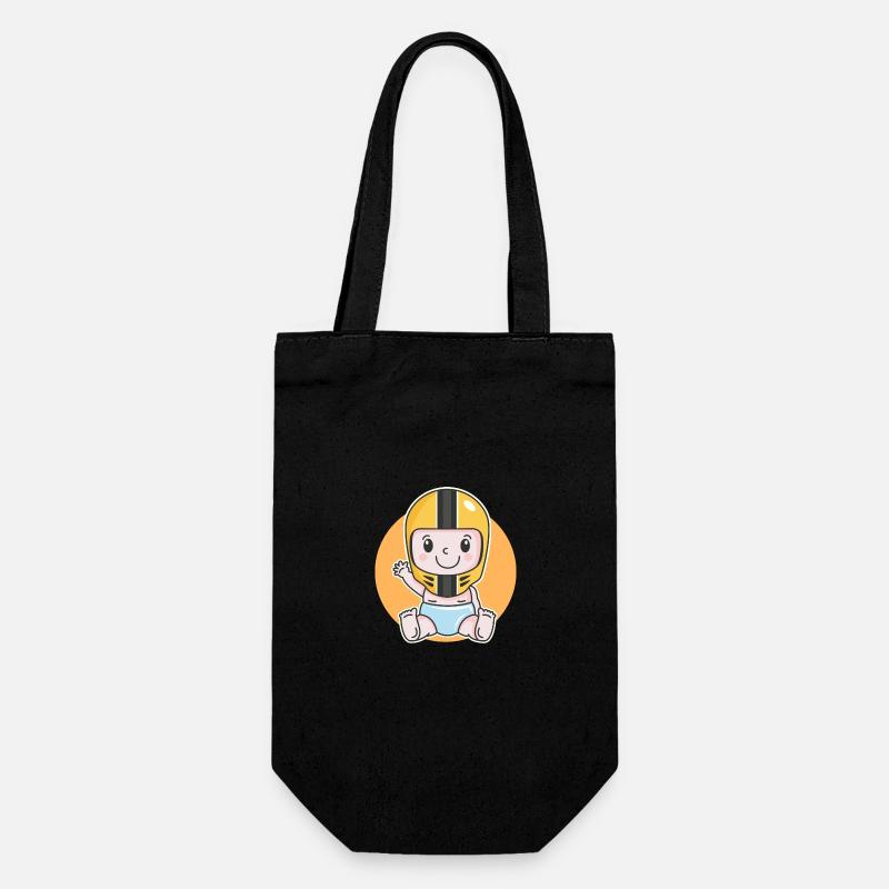 Moto bébé biker baby naissance grossesse - Sac à bouteille - noir