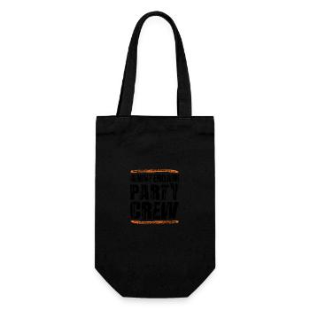 Amsterdam Party Crew - Gift Bag for Bottles - black - Front
