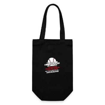 Baseball Four Seasons - Gift Bag for Bottles - black - Front