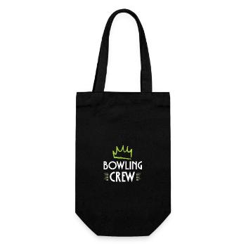 Bowling Crew - Gift Bag for Bottles - black - Front