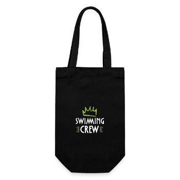 Swimming Crew - Gift Bag for Bottles - black - Front