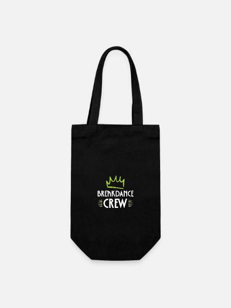 Breakdance Crew - Geschenkbeutel für Flaschen - Schwarz