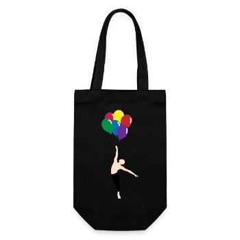 Balloon - Sac à bouteille - noir - Devant