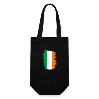 Ireland Flag Vintage Irish Flag Dublin - Gift Bag for Bottles - black - Front