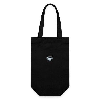 Coffee - Gift Bag for Bottles - black - Front
