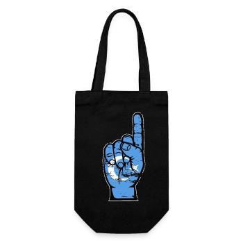 Drapeau ouïghour numéro 1 utilisé - Sac à bouteille - noir - Devant