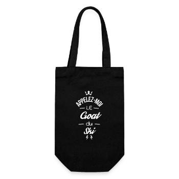 Appelez moi le Goat du Ski - Sac à bouteille - noir - Devant