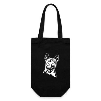Thai Ridgeback Portrait Chien Chiens Wilsigns - Sac à bouteille - noir - Devant