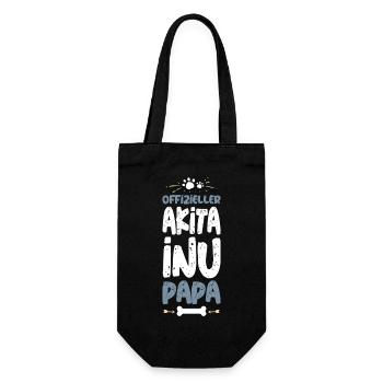 Père officiel d’Akita Inu - Sac à bouteille - noir - Devant