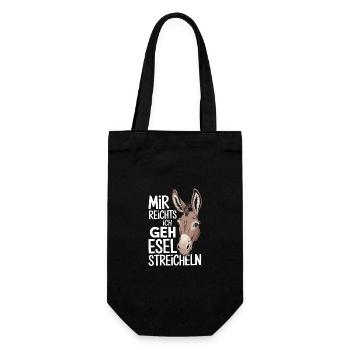 Donkey Donkey Mule Muli - Gift Bag for Bottles - black - Front